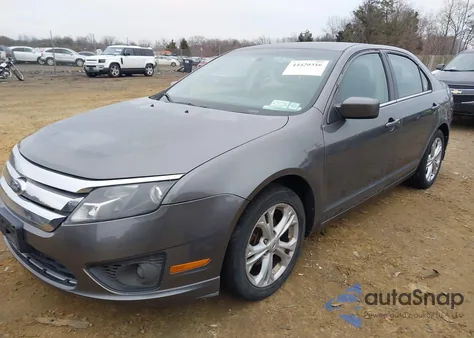 2012 Ford Fusion Se from USA, damaged, VIN 3FAHP0HA5CR232082